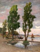 Johan Ericson Parken i Marstrand china oil painting artist